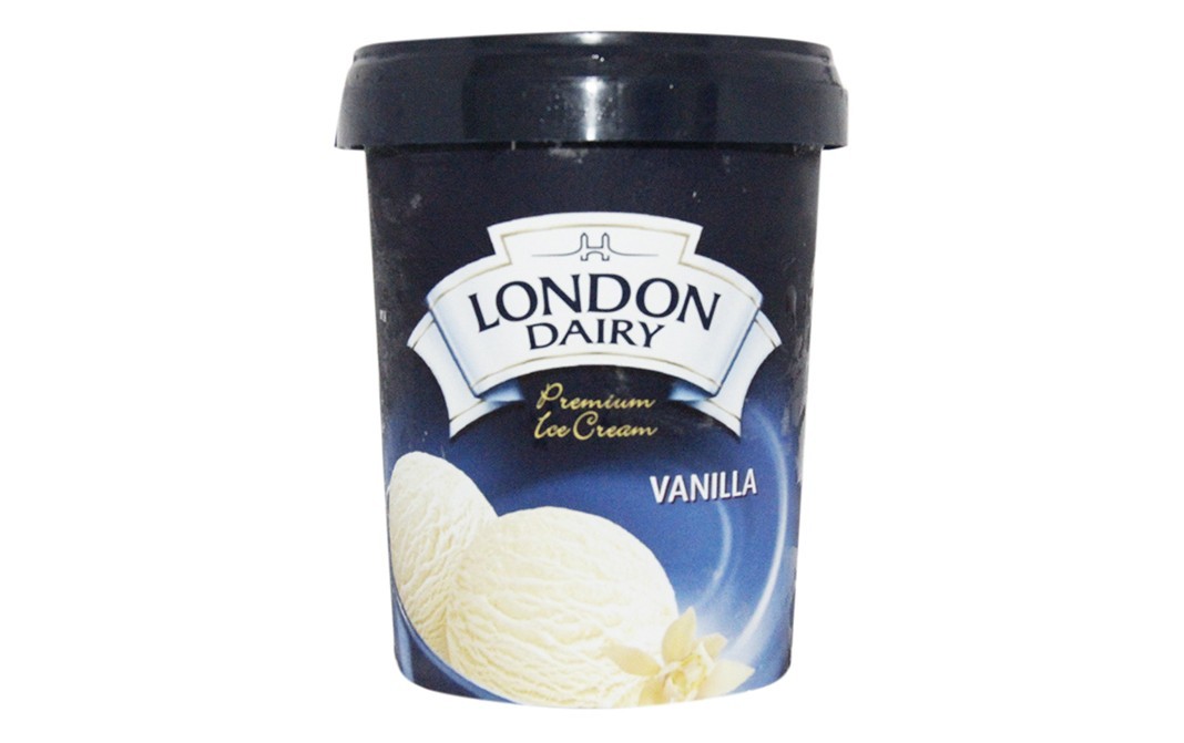 London Dairy Premium Ice Cream Vanilla    Plastic Jar  500 grams